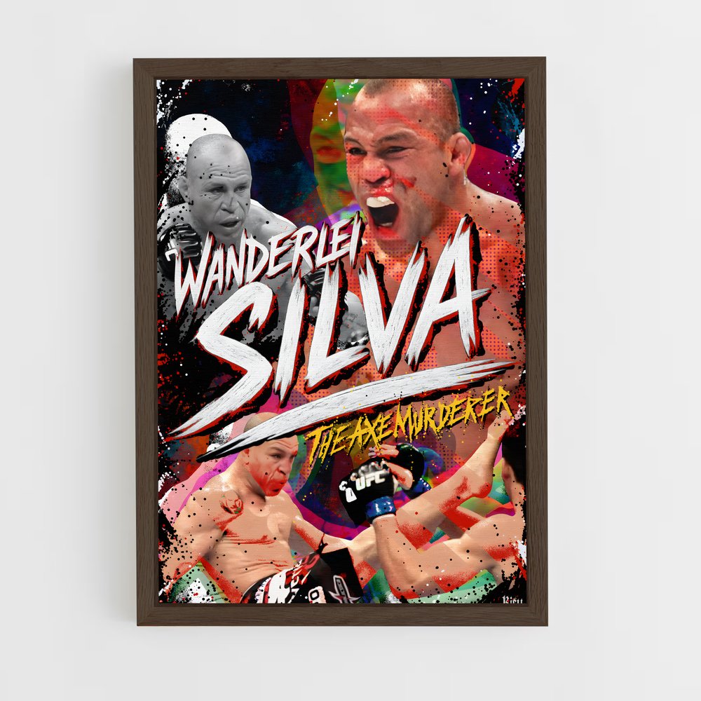 Poster Wanderlei silva – affiche MMA (vue 5)